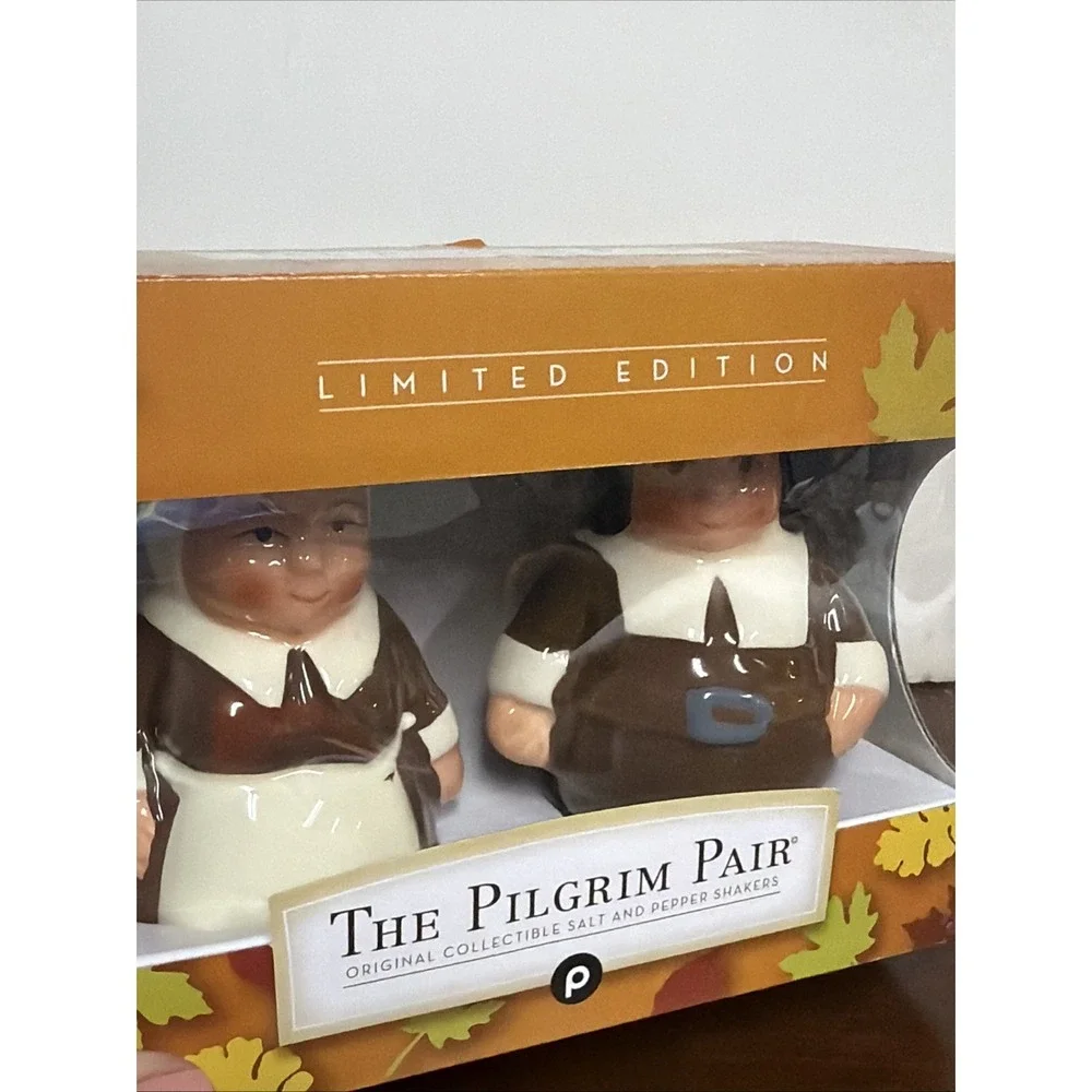 The‎ Pilgrim Pair Salt and Pepper Shakers Set Publix New